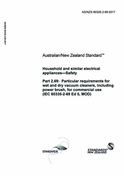 Standards PDF Cover Page
