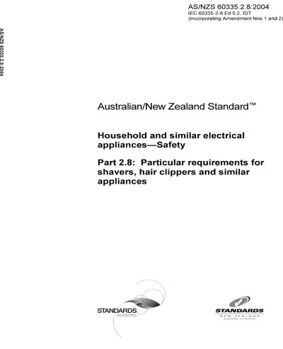 Standards PDF Cover Page