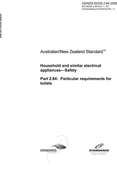 Standards PDF Cover Page