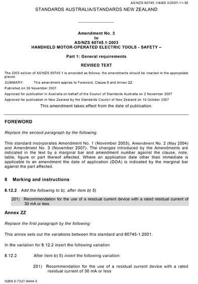 Standards PDF Cover Page
