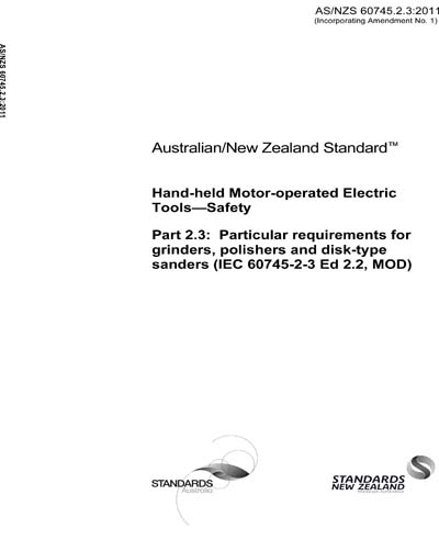 Standards PDF Cover Page