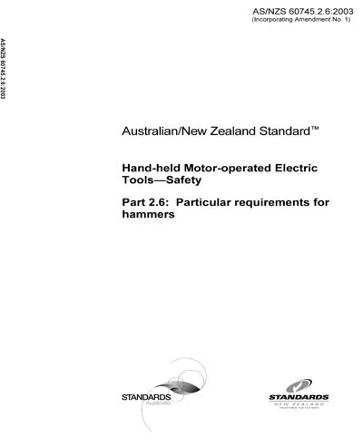 Standards PDF Cover Page