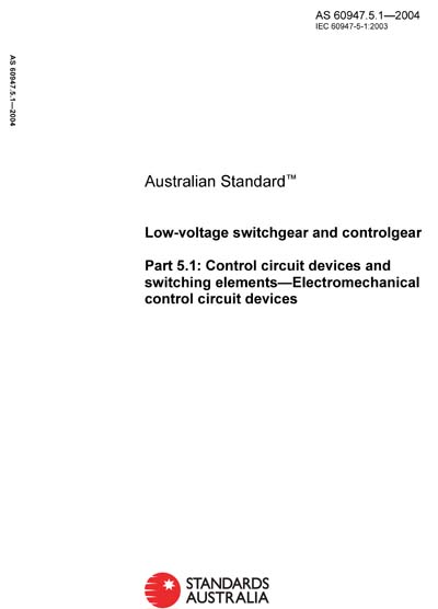 Standards PDF Cover Page