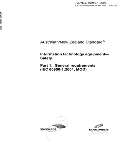 Standards PDF Cover Page