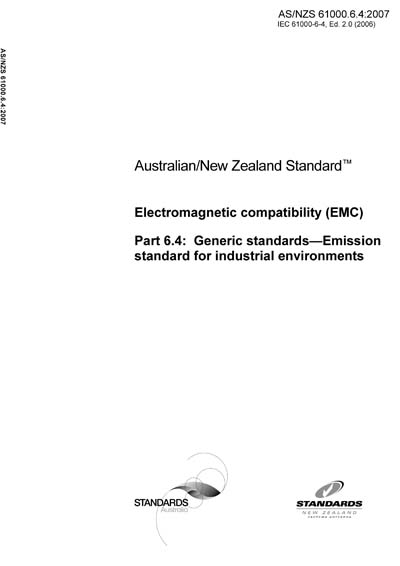 Standards PDF Cover Page