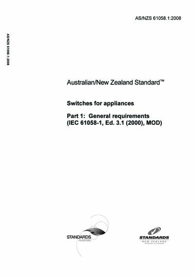 Standards PDF Cover Page