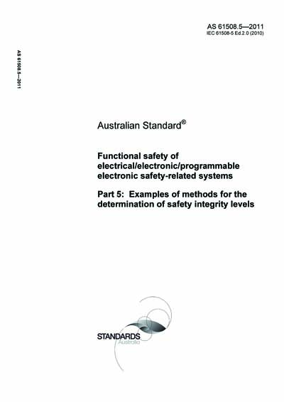 Standards PDF Cover Page