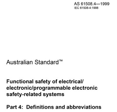 Standards PDF Cover Page
