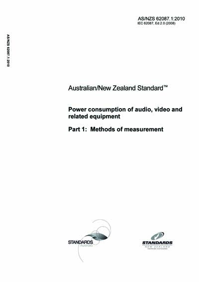Standards PDF Cover Page