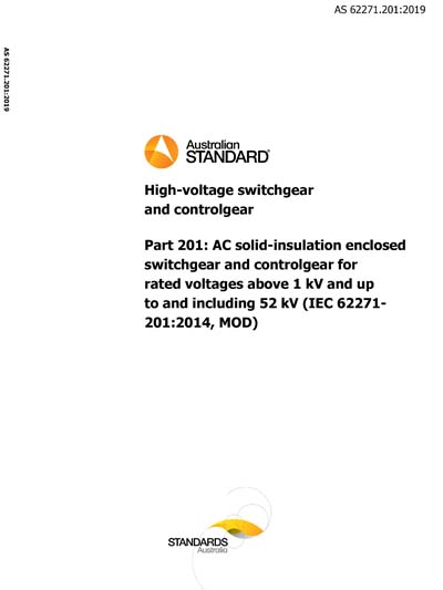 Standards PDF Cover Page