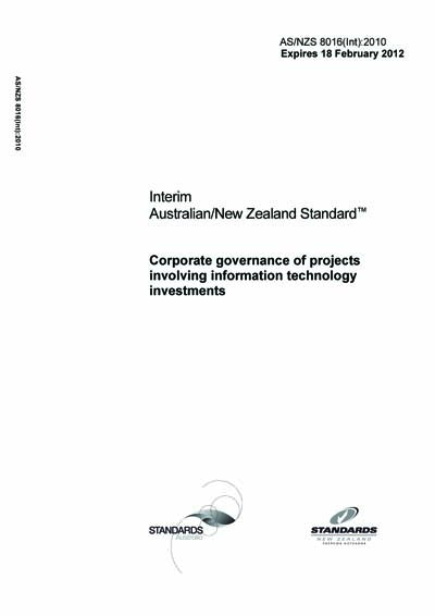 Standards PDF Cover Page
