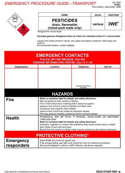 Standards PDF Cover Page