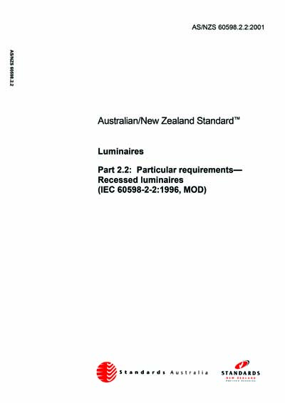 Standards PDF Cover Page