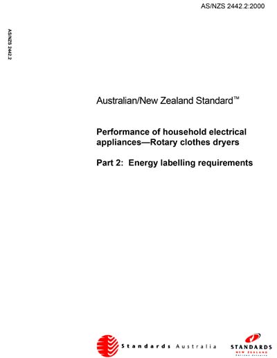 Standards PDF Cover Page