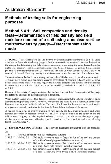 Standards PDF Cover Page