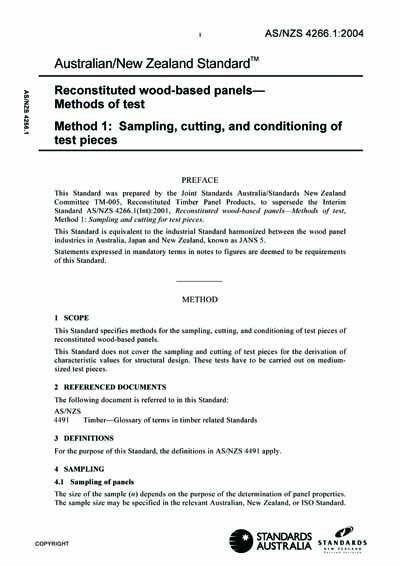 Standards PDF Cover Page