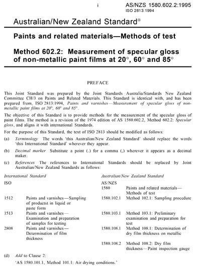 Standards PDF Cover Page