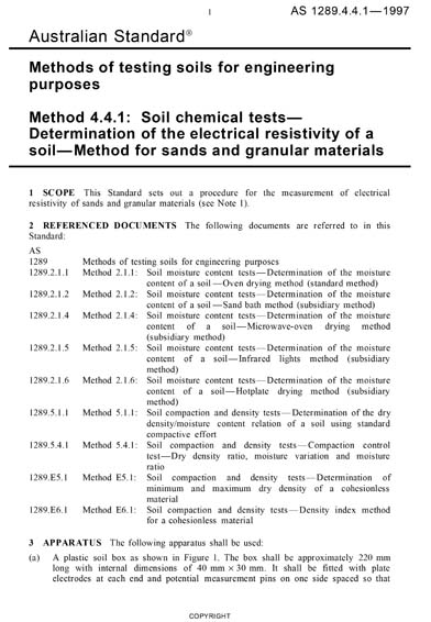 Standards PDF Cover Page