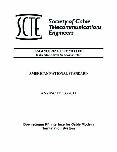 Standards PDF Cover Page