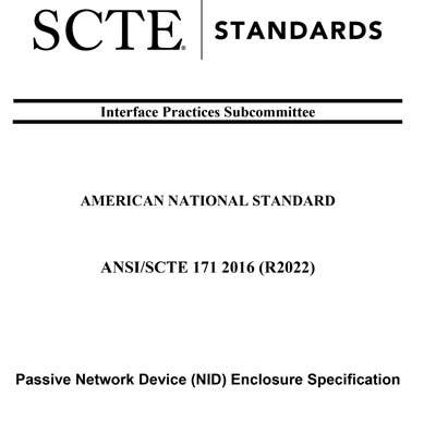 Standards PDF Cover Page