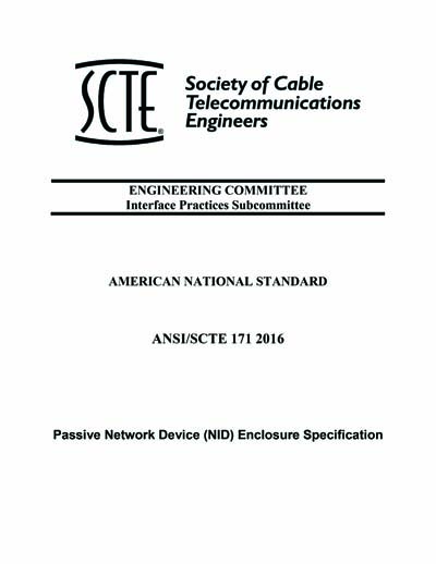 Standards PDF Cover Page