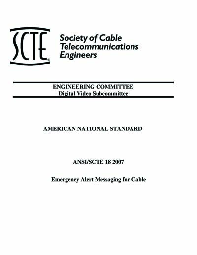 Standards PDF Cover Page
