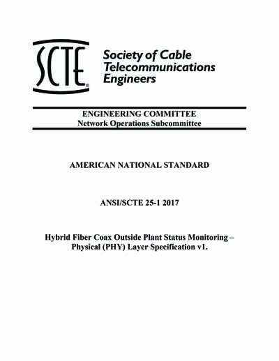 Standards PDF Cover Page