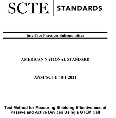 Standards PDF Cover Page