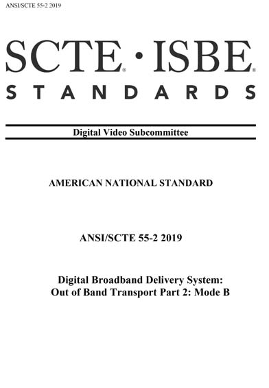 Standards PDF Cover Page