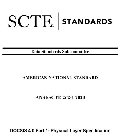 Standards PDF Cover Page