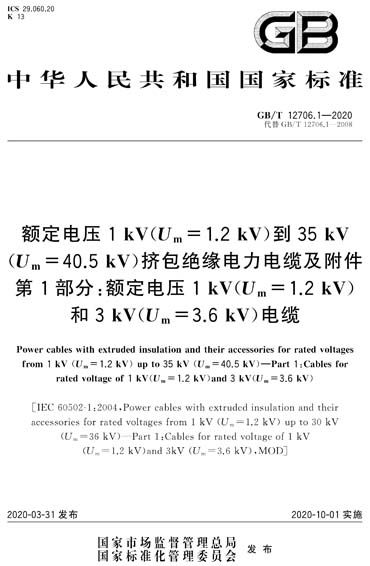 Standards PDF Cover Page