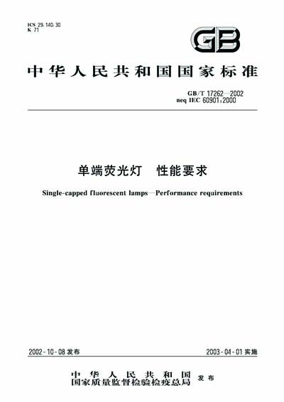 Standards PDF Cover Page