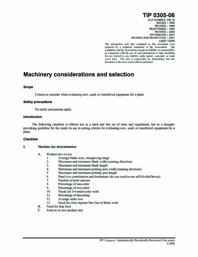 Standards PDF Cover Page