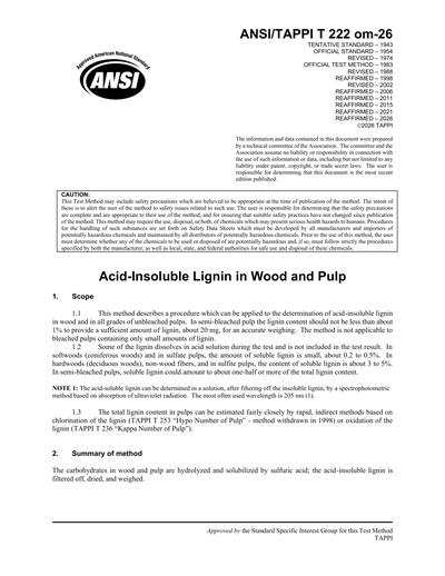 Standards PDF Cover Page