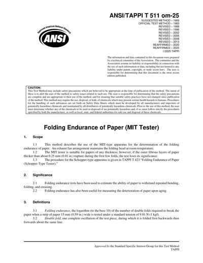 Standards PDF Cover Page
