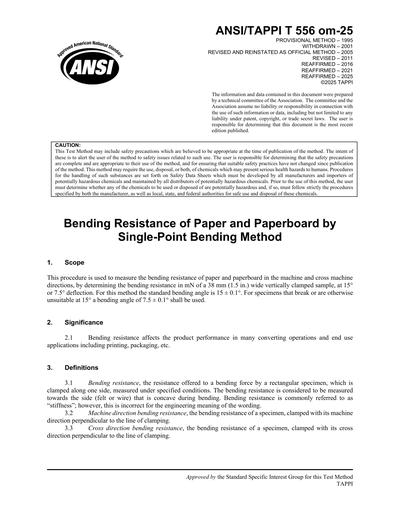 Standards PDF Cover Page