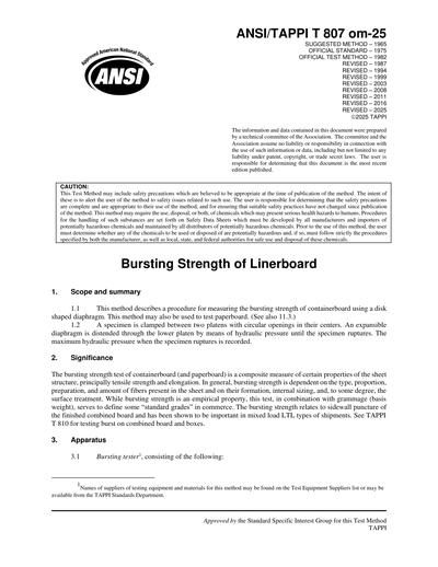 Standards PDF Cover Page