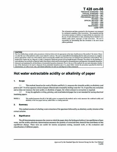 Standards PDF Cover Page