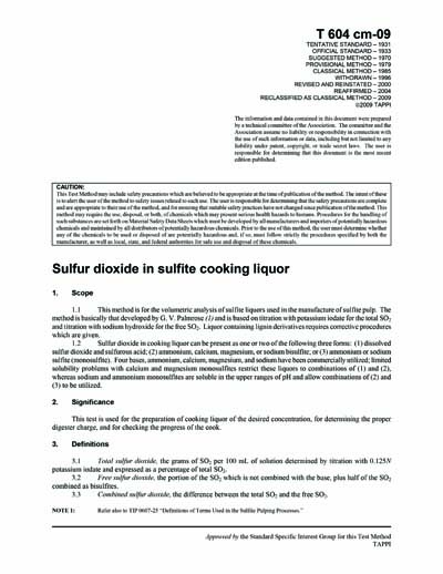 Standards PDF Cover Page