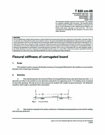 Standards PDF Cover Page