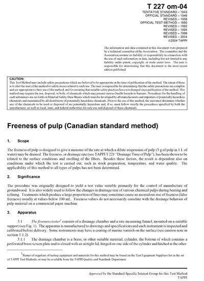 Standards PDF Cover Page