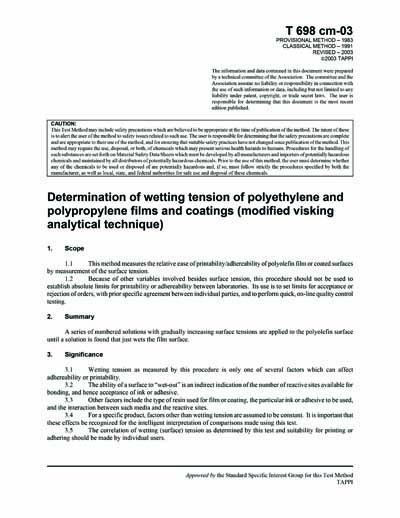 Standards PDF Cover Page