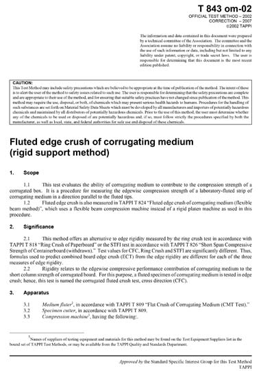 Standards PDF Cover Page