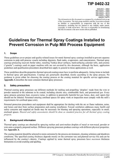 Standards PDF Cover Page