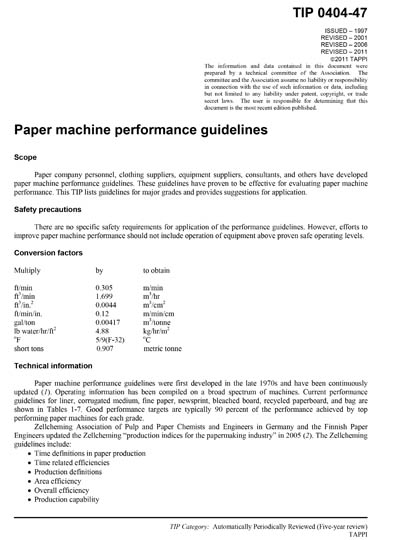 Standards PDF Cover Page