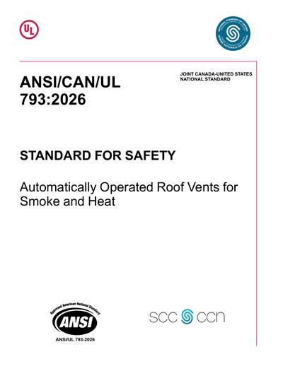 Standards PDF Cover Page