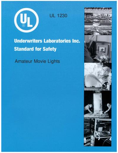 Standards PDF Cover Page