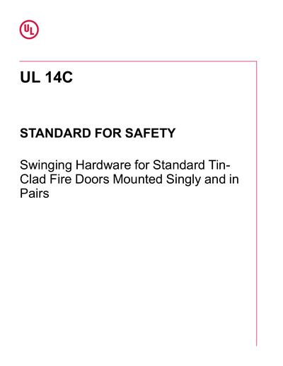 Standards PDF Cover Page
