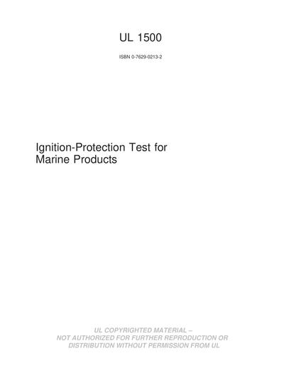 Standards PDF Cover Page