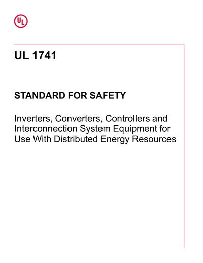 Standards PDF Cover Page